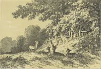 An illustration from The theory and practice of landscape painting in water-colours illustrated by a series of twenty-six drawings and diagrams in colours and numerous woodcuts (1885)