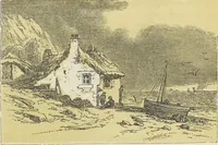 An illustration from The theory and practice of landscape painting in water-colours illustrated by a series of twenty-six drawings and diagrams in colours and numerous woodcuts (1885)