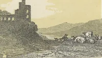 An illustration from The theory and practice of landscape painting in water-colours illustrated by a series of twenty-six drawings and diagrams in colours and numerous woodcuts (1885)