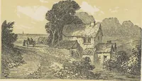 An illustration from The theory and practice of landscape painting in water-colours illustrated by a series of twenty-six drawings and diagrams in colours and numerous woodcuts (1885)
