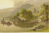 An illustration from The theory and practice of landscape painting in water-colours illustrated by a series of twenty-six drawings and diagrams in colours and numerous woodcuts (1885)