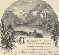 An illustration from The theory and practice of landscape painting in water-colours illustrated by a series of twenty-six drawings and diagrams in colours and numerous woodcuts (1885)