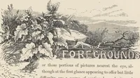An illustration from The theory and practice of landscape painting in water-colours illustrated by a series of twenty-six drawings and diagrams in colours and numerous woodcuts (1885)