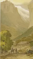 An illustration from The theory and practice of landscape painting in water-colours illustrated by a series of twenty-six drawings and diagrams in colours and numerous woodcuts (1885)