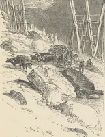 An illustration from The theory and practice of landscape painting in water-colours illustrated by a series of twenty-six drawings and diagrams in colours and numerous woodcuts (1885)