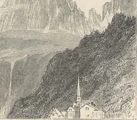 An illustration from The theory and practice of landscape painting in water-colours illustrated by a series of twenty-six drawings and diagrams in colours and numerous woodcuts (1885)
