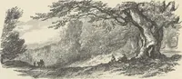 An illustration from The theory and practice of landscape painting in water-colours illustrated by a series of twenty-six drawings and diagrams in colours and numerous woodcuts (1885)