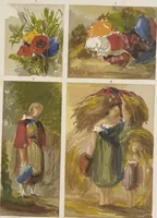 An illustration from The theory and practice of landscape painting in water-colours illustrated by a series of twenty-six drawings and diagrams in colours and numerous woodcuts (1885)
