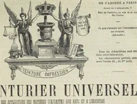 An illustration from Le teinturier universel, ou, L'echo des applications des matières colorantes aux arts et a l'industrie (1860)