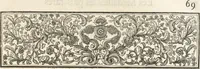 An illustration from Le cabinet de la Bibliotheque de Sainte Genevieve : divisé en deux parties : contenant les antiquitez de la réligion des chrétiens, des Egyptiens, & des Romains; des tombeaux, des poids & des médailles; de monnoyes, des pierres antiques gravées, & des mineraux ... (1692)