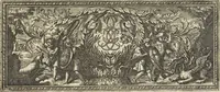 An illustration from Le cabinet de la Bibliotheque de Sainte Genevieve : divisé en deux parties : contenant les antiquitez de la réligion des chrétiens, des Egyptiens, & des Romains; des tombeaux, des poids & des médailles; de monnoyes, des pierres antiques gravées, & des mineraux ... (1692)