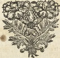 An illustration from Le cabinet de la Bibliotheque de Sainte Genevieve : divisé en deux parties : contenant les antiquitez de la réligion des chrétiens, des Egyptiens, & des Romains; des tombeaux, des poids & des médailles; de monnoyes, des pierres antiques gravées, & des mineraux ... (1692)