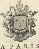 An illustration from Le cabinet de la Bibliotheque de Sainte Genevieve : divisé en deux parties : contenant les antiquitez de la réligion des chrétiens, des Egyptiens, & des Romains; des tombeaux, des poids & des médailles; de monnoyes, des pierres antiques gravées, & des mineraux ... (1692)