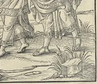 An illustration from Caesar Avgvstvs, sive, Historiae imperatorvm Caesarvmqve romanorvm ex antiqvis nvmismatibvs restitvtae liber secvndvs : acessit Caesaris Avgvsti vita et res gestae (1574)