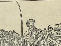 An illustration from Caesar Avgvstvs, sive, Historiae imperatorvm Caesarvmqve romanorvm ex antiqvis nvmismatibvs restitvtae liber secvndvs : acessit Caesaris Avgvsti vita et res gestae (1574)