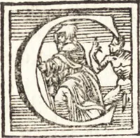 An illustration from Canones et decreta Sacrosancti Oecvmenici et Generalis Concilii Tridentini svb Pavlo III, Ivlio III, Pio IIII. Pontificibvs Max (1564)