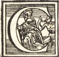 An illustration from Canones et decreta Sacrosancti Oecvmenici et Generalis Concilii Tridentini svb Pavlo III, Ivlio III, Pio IIII. Pontificibvs Max (1564)