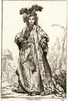 Picture 31 of 32 from Caravanne du sultan ala Mecque : mascarade turque donnée a Rome par Messieurs les pensionnaires de l'Academie de France et leurs amis au Carnaval de l'année 1748 : dediée à messire Iean Francois de Troy, ecuïer, conseiller sécrétaire du Roi, chevalier de l'Ordre de S. Michel, directeur de l'Academie roïale de France a Rome, ancien Recteur de celle de Paris, et ancien Prince de l'Academie de S. Luc de Rome &c ... (1749), leaf 66