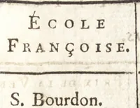 An illustration from Catalogue raisonné des tableaux, dessins, estampes, figures de bronze & de marbre, & morceaux d'histoire naturelle, qui composoient le cabinet de feu M. Poullain, receveur général des domaines du roi : suivi d'un abrégé historique de la vie des peintres dont les ouvrages formoient cette collection (1780)