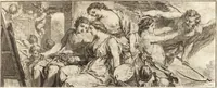 An illustration from Catalogue raisonné des tableaux du roy : avec un abrégé de la vie des peintres, fait par ordre de Sa Majeste (1752)