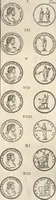 An illustration from I cesari in oro : raccolti nel Farnese museo, e pubblicati colle loro congrue interpretazioni (1694)