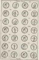 An illustration from I cesari in oro : raccolti nel Farnese museo, e pubblicati colle loro congrue interpretazioni (1694)