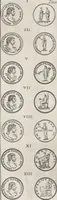 An illustration from I cesari in oro : raccolti nel Farnese museo, e pubblicati colle loro congrue interpretazioni (1694)