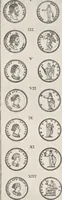 An illustration from I cesari in oro : raccolti nel Farnese museo, e pubblicati colle loro congrue interpretazioni (1694)