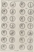 Picture 8 of 53 from I cesari in oro : raccolti nel Farnese museo, e pubblicati colle loro congrue interpretazioni (1694), leaf 35