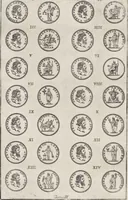 An illustration from I cesari in oro : raccolti nel Farnese museo, e pubblicati colle loro congrue interpretazioni (1694)