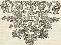 An illustration from I cesari in oro : raccolti nel Farnese museo, e pubblicati colle loro congrue interpretazioni (1694)