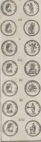 An illustration from I cesari in oro : raccolti nel Farnese museo, e pubblicati colle loro congrue interpretazioni (1694)