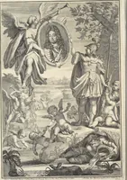 An illustration from I cesari in oro : raccolti nel Farnese museo, e pubblicati colle loro congrue interpretazioni (1694)