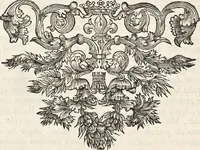 An illustration from I cesari in oro : raccolti nel Farnese museo, e pubblicati colle loro congrue interpretazioni (1694)