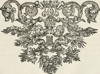 An illustration from I cesari in oro : raccolti nel Farnese museo, e pubblicati colle loro congrue interpretazioni (1694)