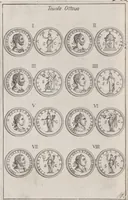 Picture 19 of 60 from I cesari in oro : raccolti nel Farnese museo, e pubblicati colle loro congrue interpretazioni (1694), leaf 109
