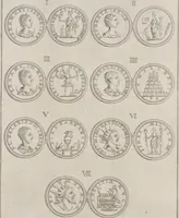 An illustration from I cesari in oro : raccolti nel Farnese museo, e pubblicati colle loro congrue interpretazioni (1694)