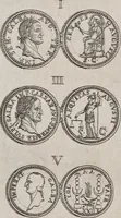 An illustration from I cesari in oro : raccolti nel Farnese museo, e pubblicati colle loro congrue interpretazioni (1694)