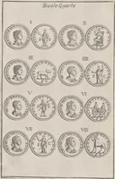 Picture 11 of 60 from I cesari in oro : raccolti nel Farnese museo, e pubblicati colle loro congrue interpretazioni (1694), leaf 61