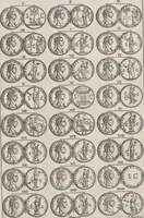 An illustration from I cesari in oro : raccolti nel Farnese museo, e pubblicati colle loro congrue interpretazioni (1694)