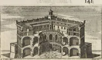 An illustration from I cesari in oro : raccolti nel Farnese museo, e pubblicati colle loro congrue interpretazioni (1694)