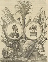 An illustration from I cesari in oro : raccolti nel Farnese museo, e pubblicati colle loro congrue interpretazioni (1694)