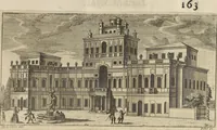 An illustration from I cesari in oro : raccolti nel Farnese museo, e pubblicati colle loro congrue interpretazioni (1694)