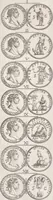 An illustration from I cesari in oro : raccolti nel Farnese museo, e pubblicati colle loro congrue interpretazioni (1694)