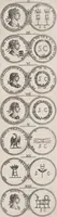 An illustration from I cesari in oro : raccolti nel Farnese museo, e pubblicati colle loro congrue interpretazioni (1694)