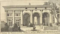 An illustration from I cesari in oro : raccolti nel Farnese museo, e pubblicati colle loro congrue interpretazioni (1694)