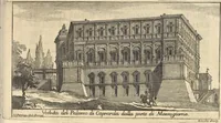 An illustration from I cesari in oro : raccolti nel Farnese museo, e pubblicati colle loro congrue interpretazioni (1694)