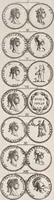 An illustration from I cesari in oro : raccolti nel Farnese museo, e pubblicati colle loro congrue interpretazioni (1694)