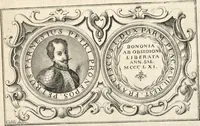 An illustration from I cesari in oro : raccolti nel Farnese museo, e pubblicati colle loro congrue interpretazioni (1694)