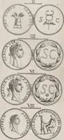 An illustration from I cesari in oro : raccolti nel Farnese museo, e pubblicati colle loro congrue interpretazioni (1694)